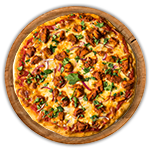 Southern Fried Chicken Pizza Sizzler 