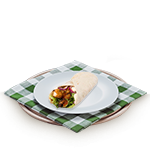 Tandoori Chicken Kebab Wrap 